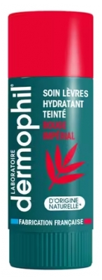 Dermophil Indien Soin Teinté Protection Lèvres 4 g - Teinte : Rouge Impérial Dermophil Indien Soin Teinté Protection Lèvres 4 g - Teinte : Rouge Impérial