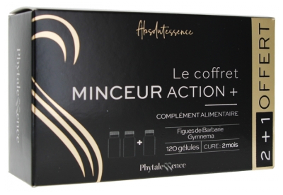 Phytalessence Absolutessence Minceur Action+ Lot de 3 x 40 Gélules Phytalessence Absolutessence Minceur Action+ Lot de 3 x 40 Gélules