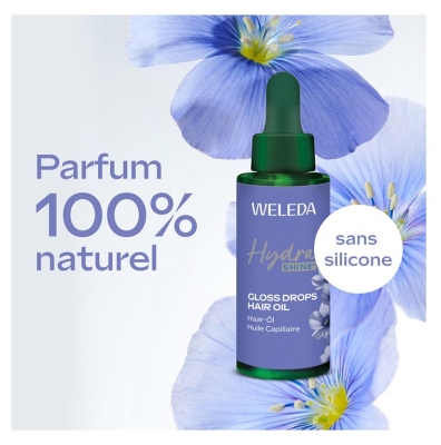 Weleda Hydra Shine Huile Capillaire Brillance Gloss 30 ml