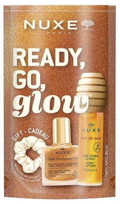 Nuxe Rêve de Miel Soin Lèvres au Miel 10 ml + Huile Prodigieuse Or 10 ml + un Chouchou Offert Nuxe Rêve de Miel Soin Lèvres au Miel 10 ml + Huile Prodigieuse Or 10 ml + un Chouchou Offert