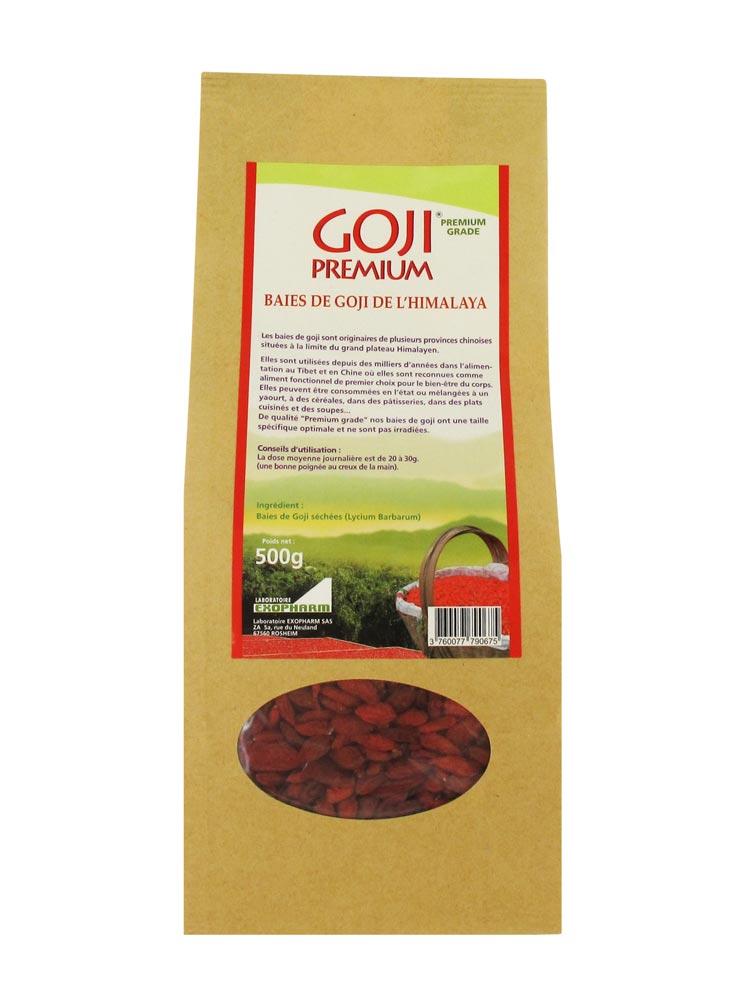 Exopharm Goji Premium - Baies de Goji de l&amp;#39;Himalaya 500 g - Prix bas ici