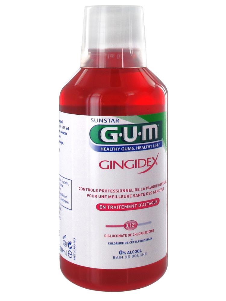 Gum Gingidex Short Term Treatment Mouthwash 300ml Low Price Here