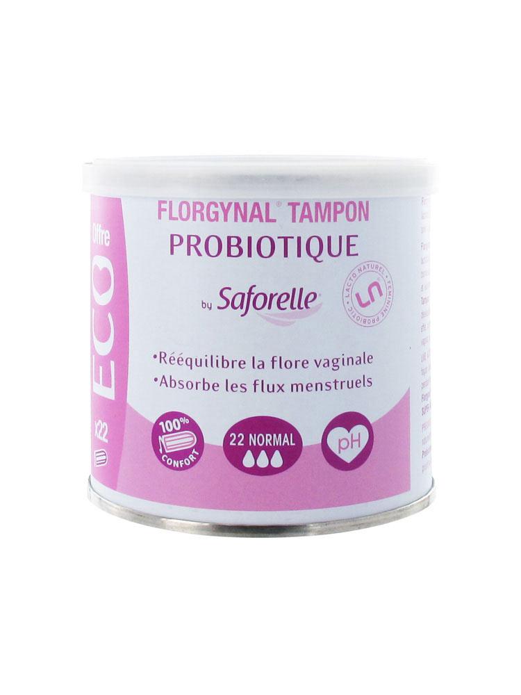 Saforelle Florgynal Tampon Probiotique 22 Normal | Prix Saforelle Florgynal Tampon Probiotique 22 Normal | Prix