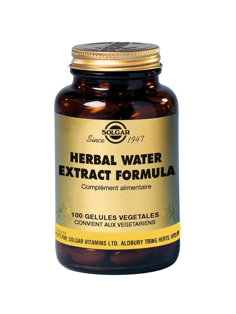 Solgar Herbal Water Extract Formula 100 Vegetable Capsules