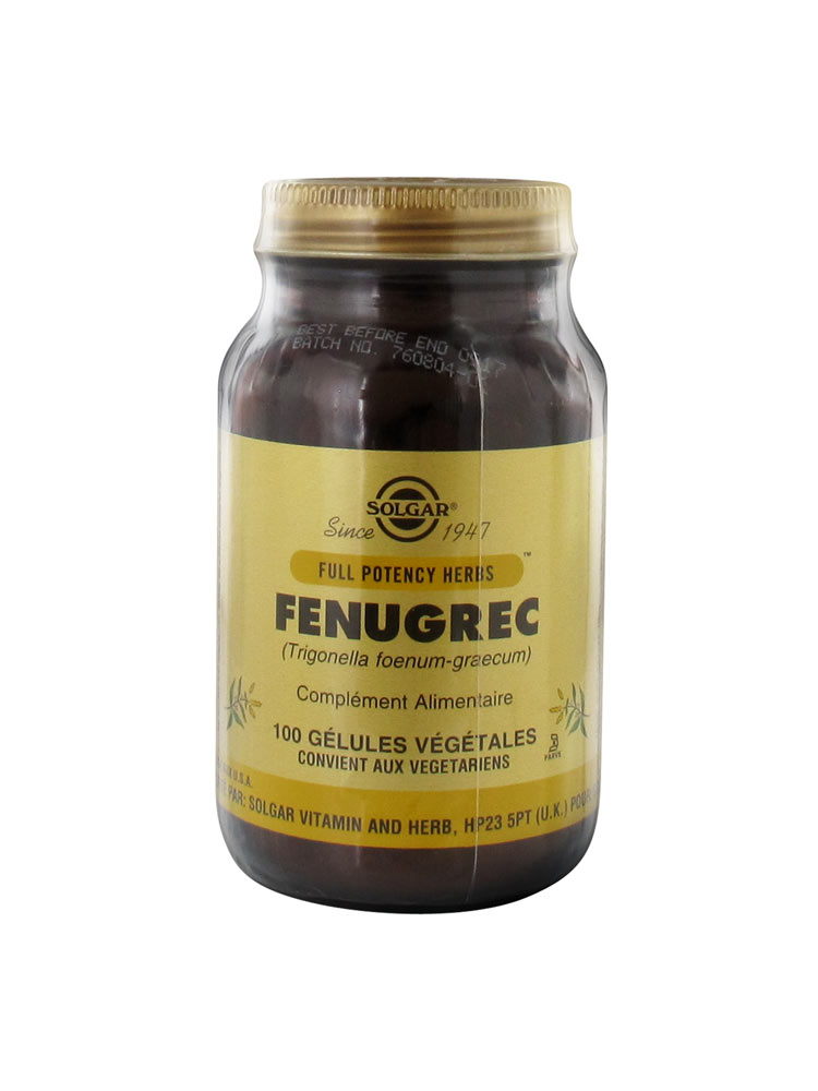 Solgar Fenugrec 100 Vegetable Capsules Buy at Low Price Here