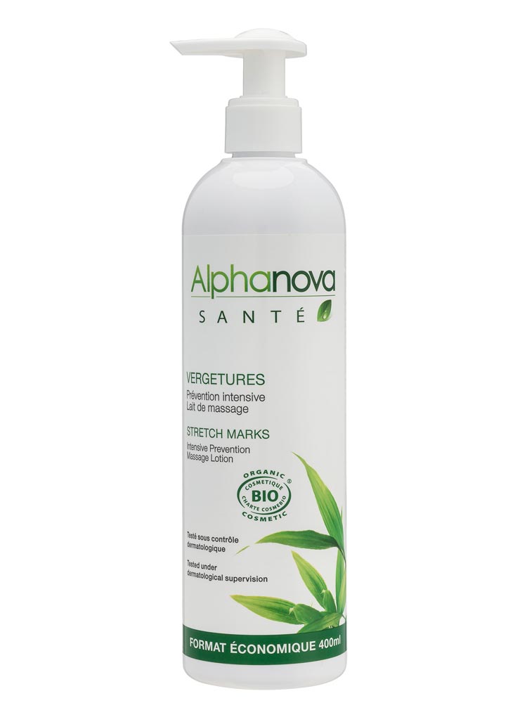 Alphanova Health Stretch Marks Massage Lotion Intensive Prevention 400ml