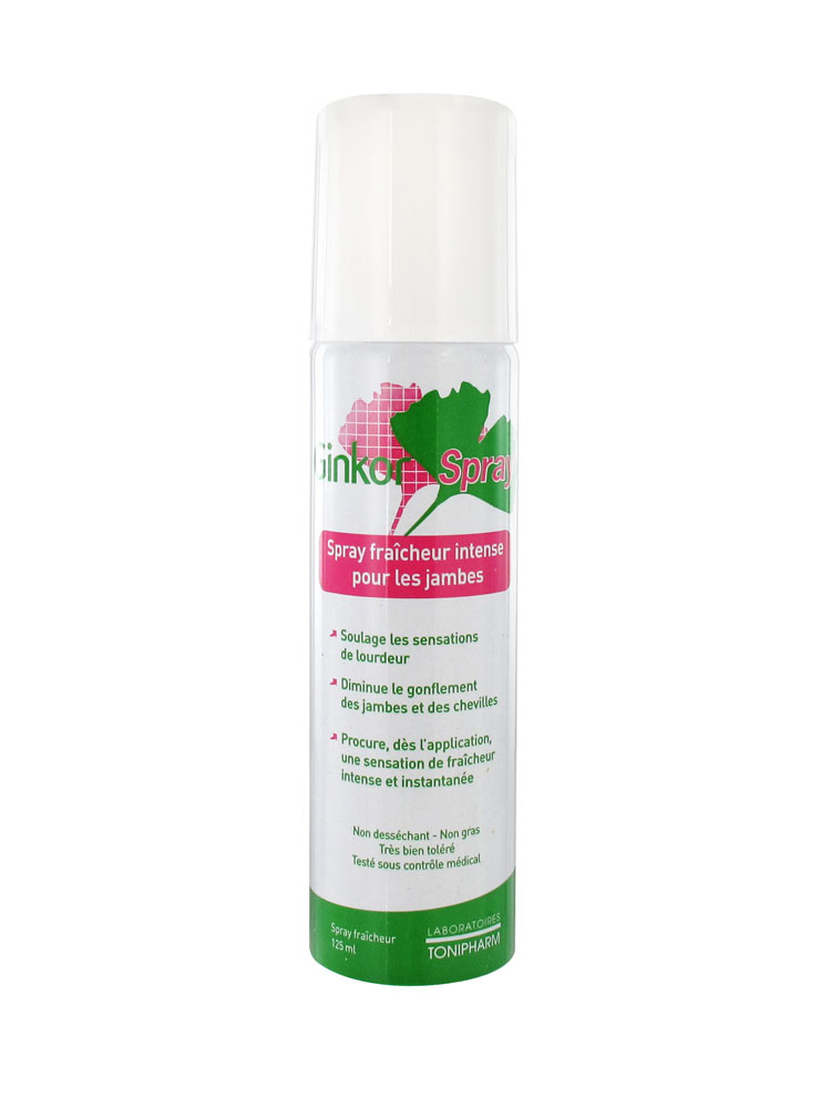 Tonipharm Ginkor Spray Spray Fra Cheur Intense Pour Les Jambes Ml