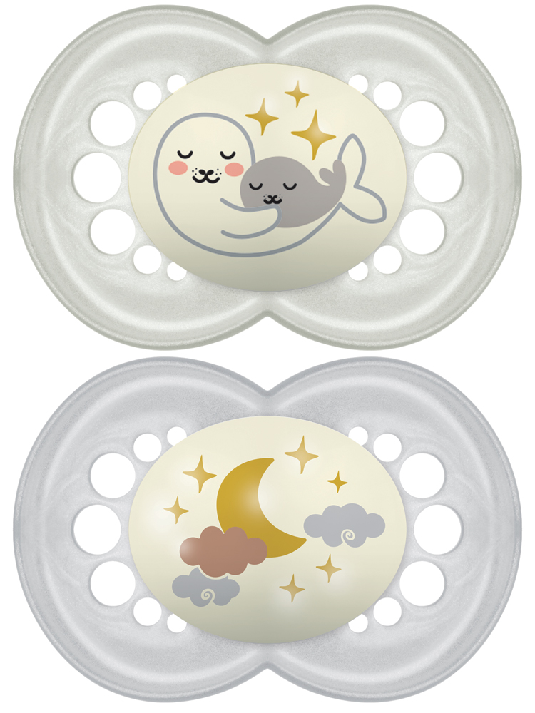 Mam Nuit Phosphorescent Anatomic Dummy 18 Months