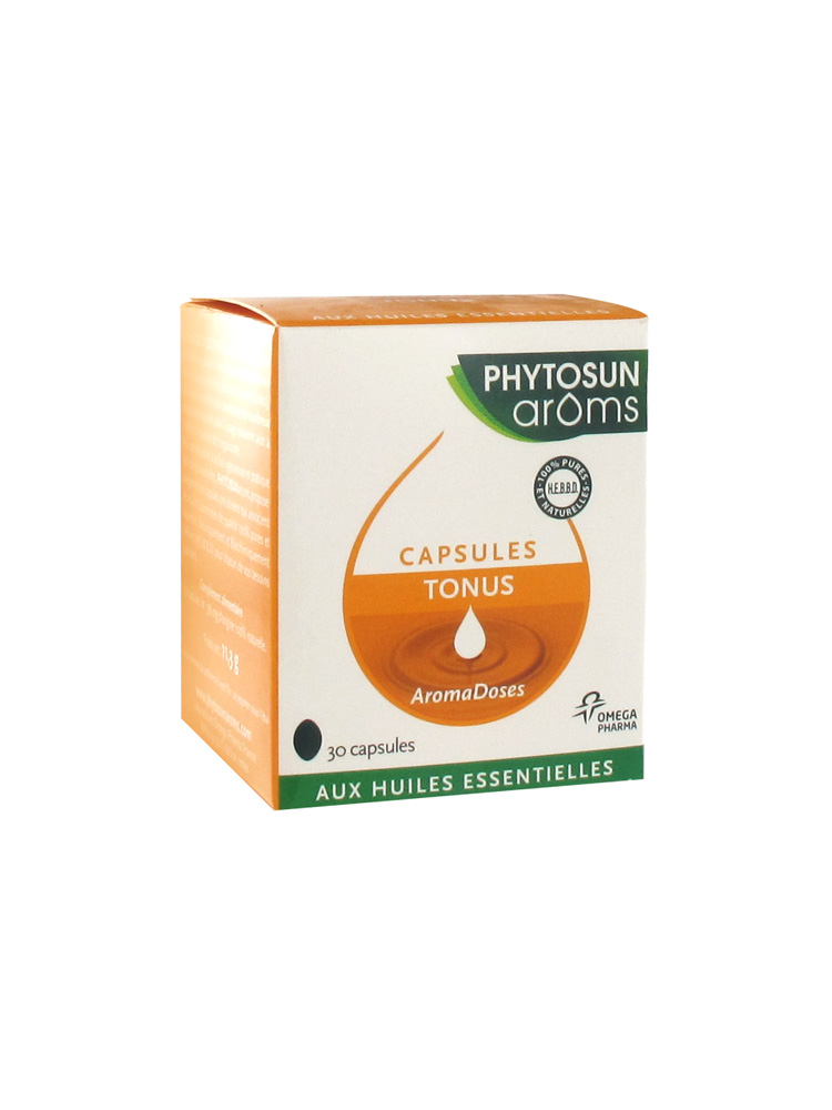 Phytosun Arôms Aromadoses Tonus 30 Capsules  Acheter à prix bas ici