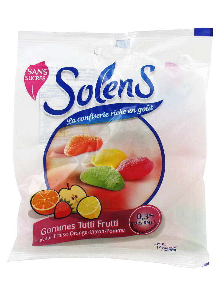 Solens Tutti Frutti Sugarfree Gums 100g Buy at Low Price Here