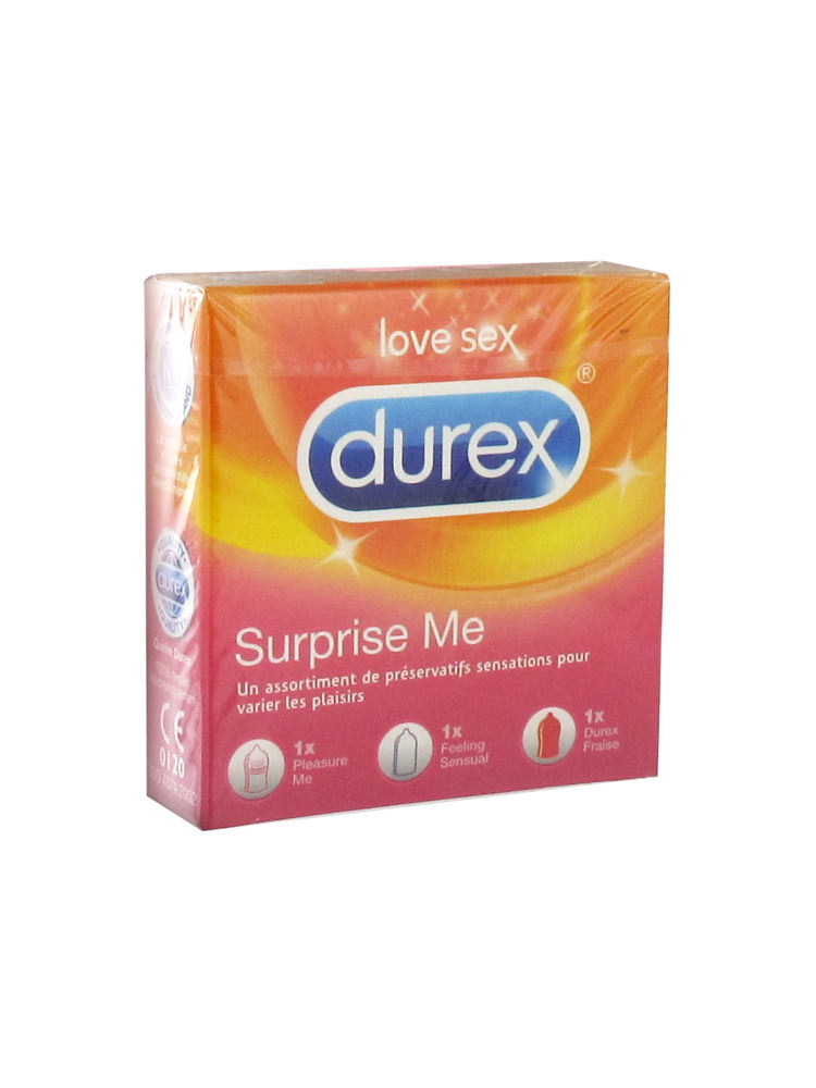 Durex Surprise Me 3 Condoms Low Price Here