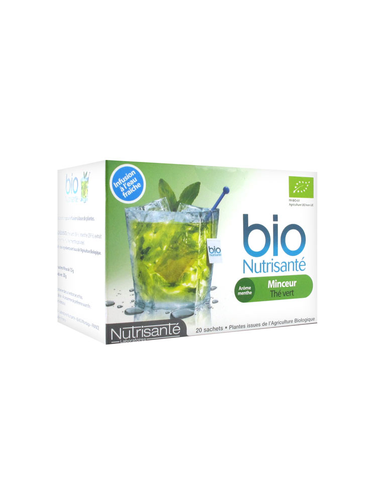 Nutrisanté Infusion Froide Bio Minceur 20 Sachets Acheter à prix bas ici