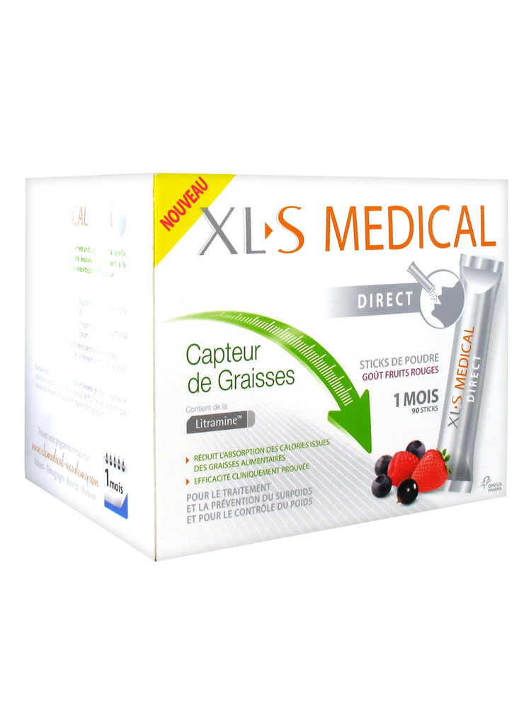 XLS Medical Capteur de Graisses Direct 90 Sticks - Acheter ... XLS Medical Capteur de Graisses Direct 90 Sticks - Acheter ...