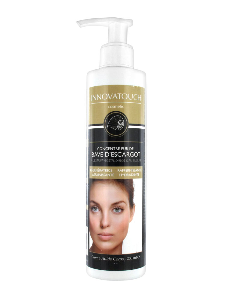 Innovatouch Pure Snail Slime Concentrate Fluid Body Cream 200ml