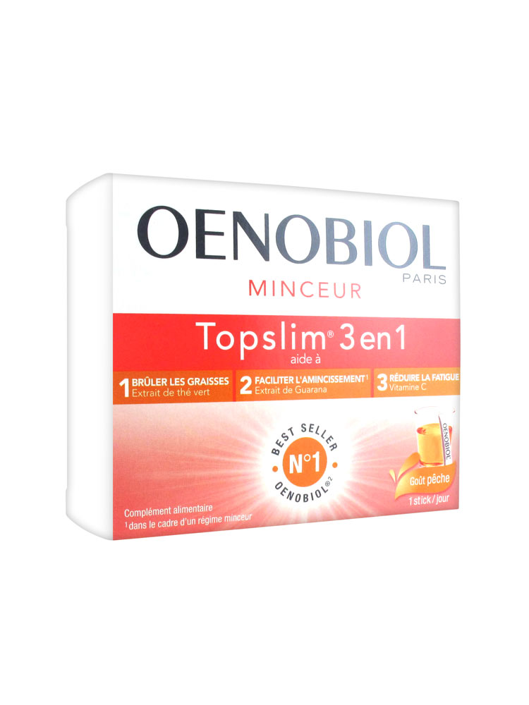 Oenobiol Topslim 3 en 1 14 Sachets Oenobiol Topslim 3 en 1 14 Sachets