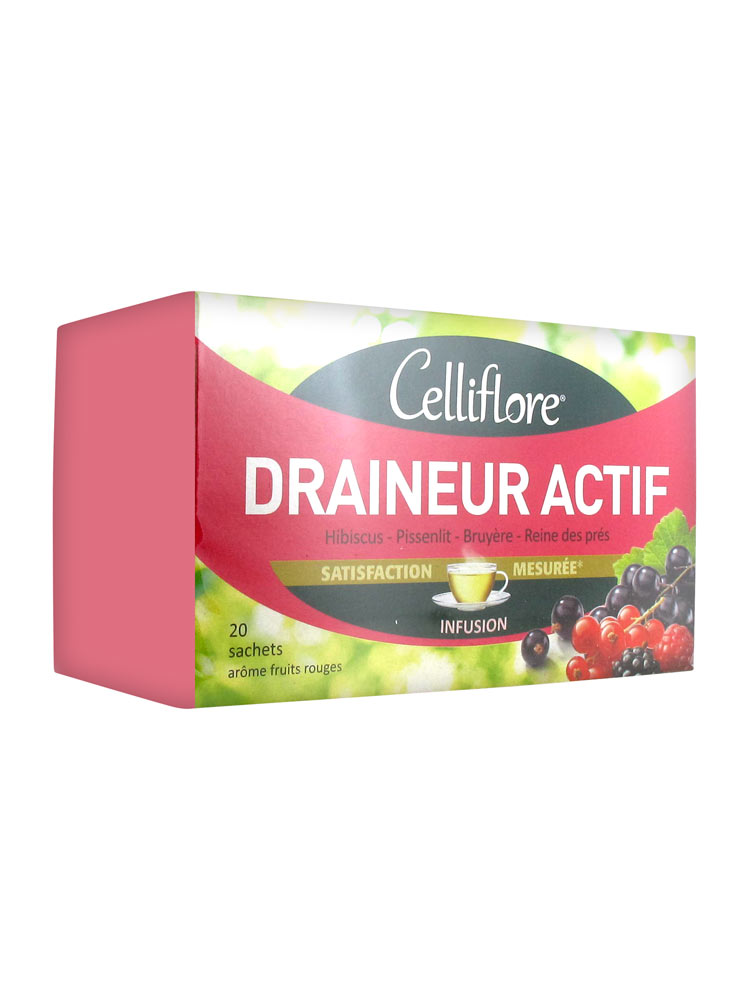 Celliflore Draineur Actif 20 Sachets - Acheter à prix bas ici Celliflore Draineur Actif 20 Sachets - Acheter à prix bas ici