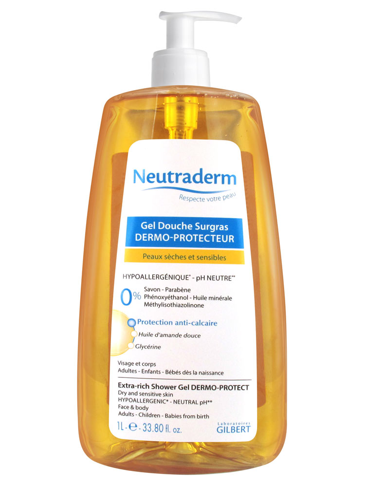 Neutraderm Gel Douche Surgras Dermo Protecteur 1 L Bas
