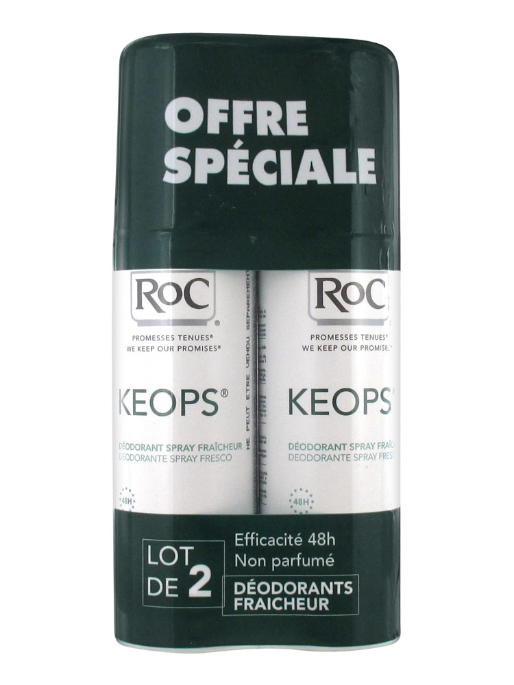 RoC Keops Freshness Spray Deodorant 2 x 100ml Low Price Here