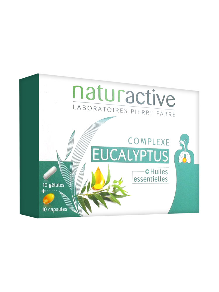 Naturactive Complexe Eucalyptus + Essential Oils 10 Capsules + 10 Pills