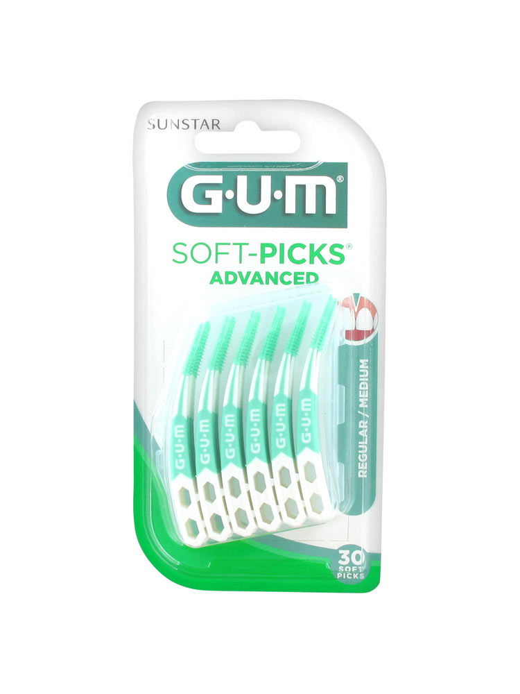GUM Soft Picks Advanced Regular 30 Units Buy at Low Price Here