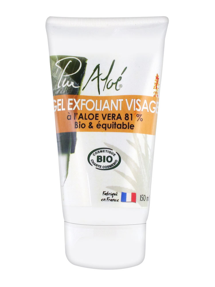 Pur Aloé Gel Exfoliant Visage à l'Aloe Vera 81 Bio 150 ml Prix bas ici