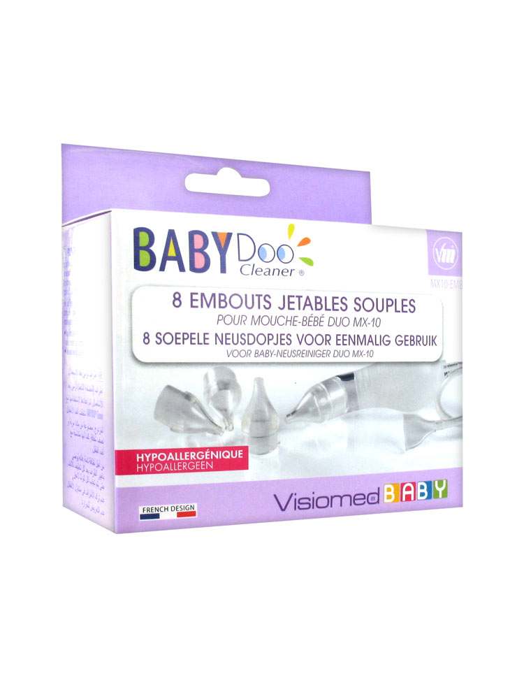 Visiomed Babydoo 8 Disposable Nozzles for Baby Nose Blower Duo