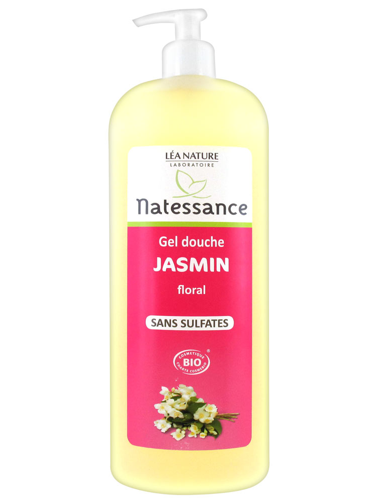 Natessance Jasmine Shower Gel 1L Cocooncenter
