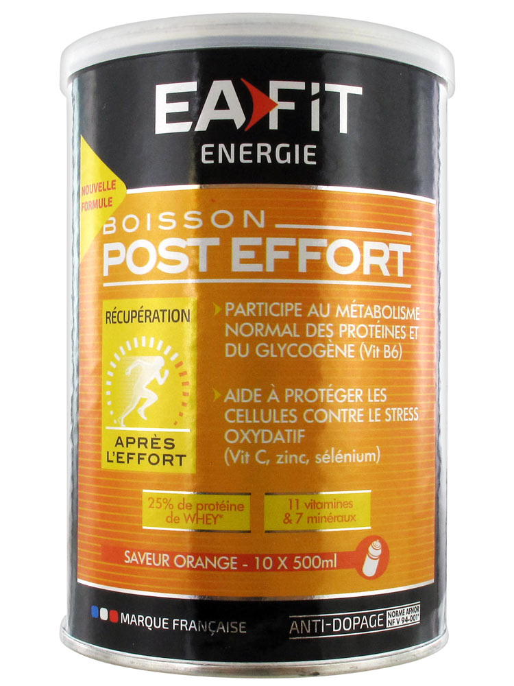 Eafit Énergie Boisson Post Effort 457 g - Acheter à prix Eafit Énergie Boisson Post Effort 457 g - Acheter à prix