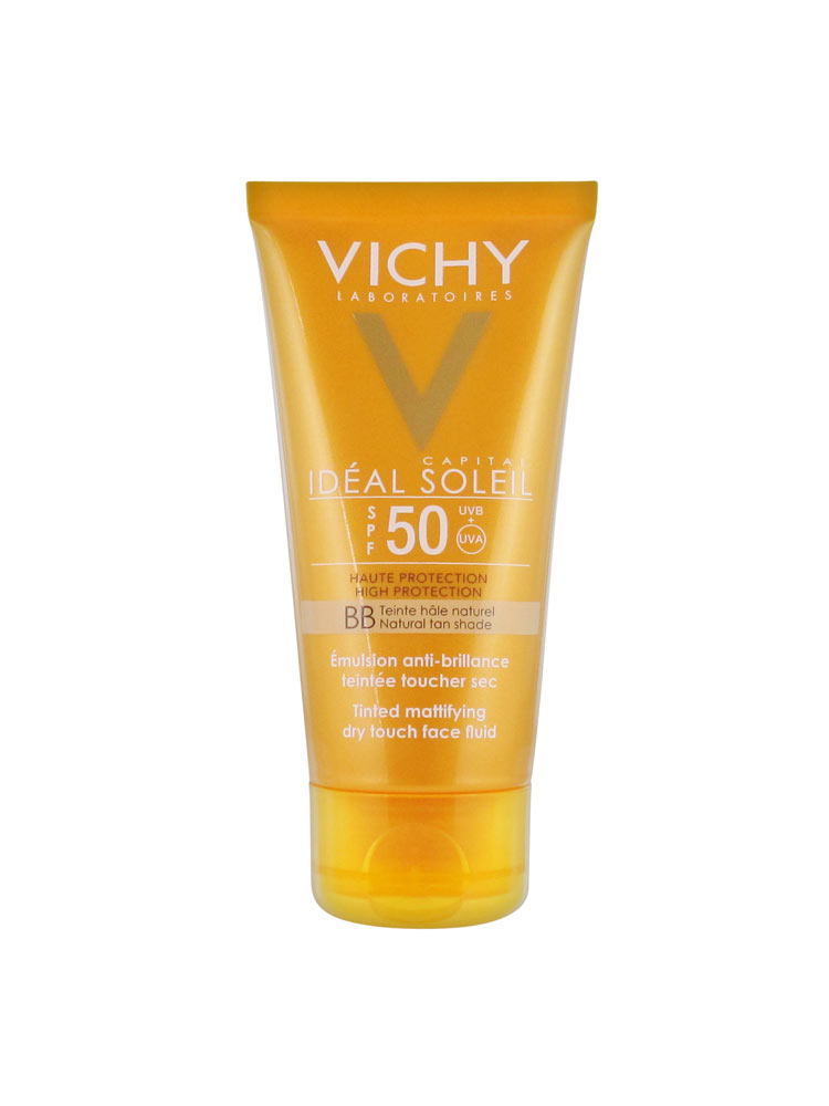 Vichy Capital Idéal Soleil BB Emulsión Tacto Seco Coloreada SPF 50 50 ml