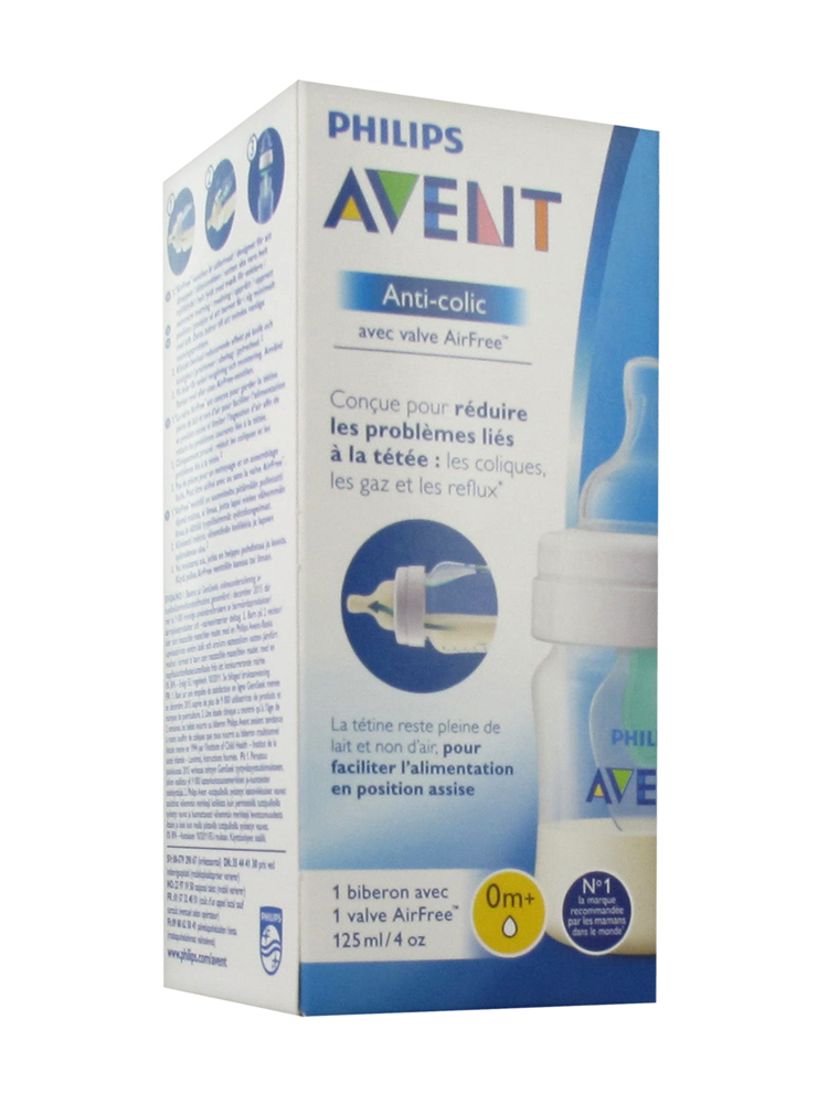 Avent Biber N Airfree Con V Lvula Antic Lico Ml Meses Y