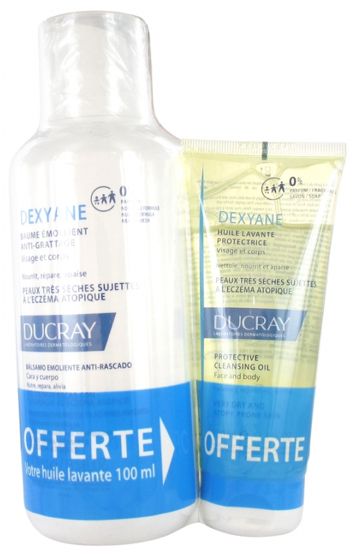 Ducray Dexyane B Lsamo Emoliente Anti Rascado Ml Aceite Limpiador