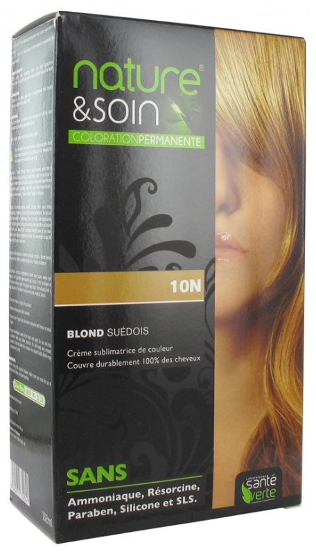 Sant Verte Nature Et Soin Coloration Permanente Teinte N Blond