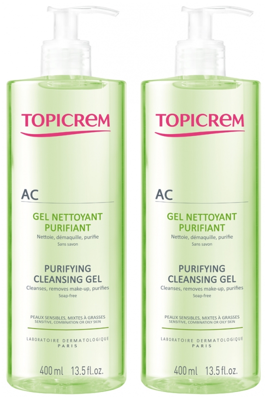 Topicrem Ac Purifying Cleansing Gel X Ml