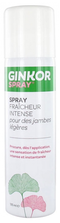 Ginkor Spray Fraîcheur Intense pour Les Jambes 125 ml