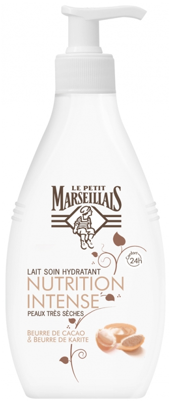 Le Petit Marseillais Lait Soin Hydratant Nutrition Intense Ml