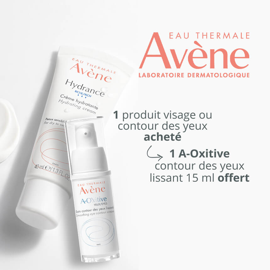 Produits Avène : eau thermale, crème visage
