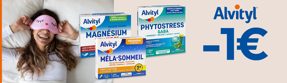 Alvityl Sommeil, Magnésium, Stress