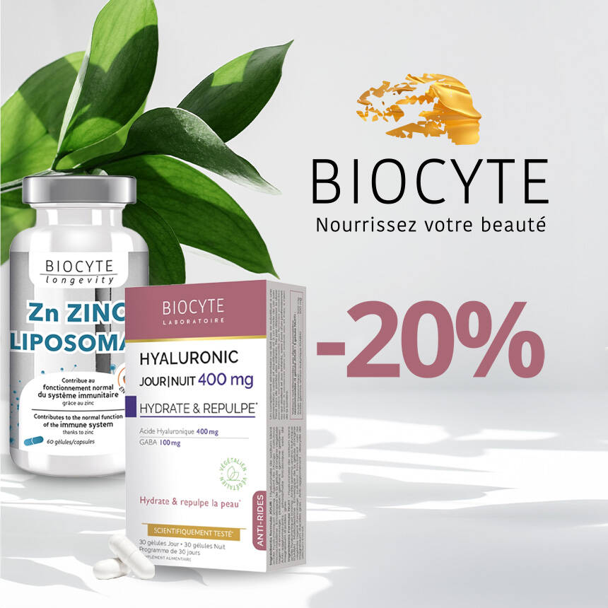 -20% sur tous les produits Biocyte