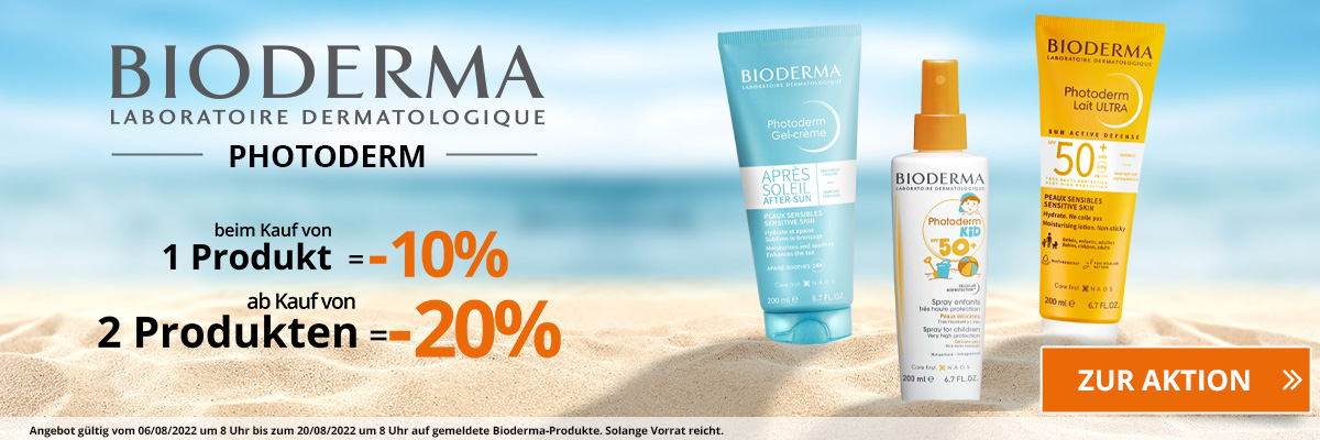 -10% auf alle Bioderma Photoderm Produkte