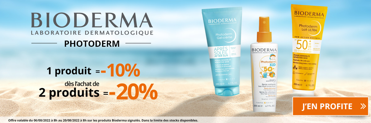 -10% sur la gamme Bioderma Photoderm