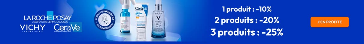 La Roche-Posay, Vichy, CeraVe