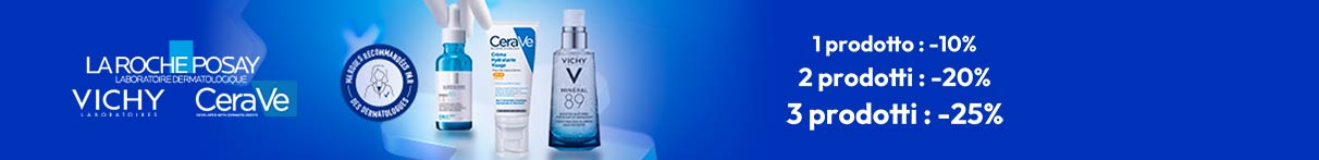 La Roche-Posay, Vichy, CeraVe