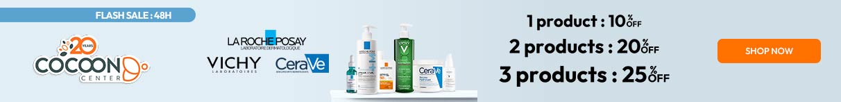 La Roche-Posay, Vichy, CeraVe