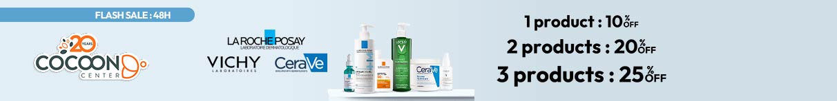 La Roche-Posay, Vichy, CeraVe