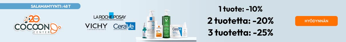 La Roche-Posay, Vichy, CeraVe