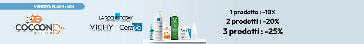 La Roche-Posay, Vichy, CeraVe