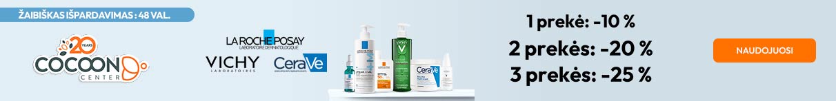 La Roche-Posay, Vichy, CeraVe