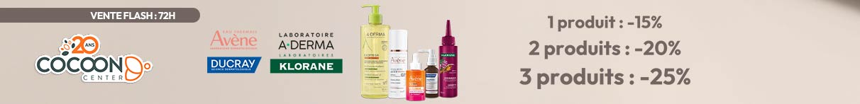 Avène, Aderma, Ducray, Klorane