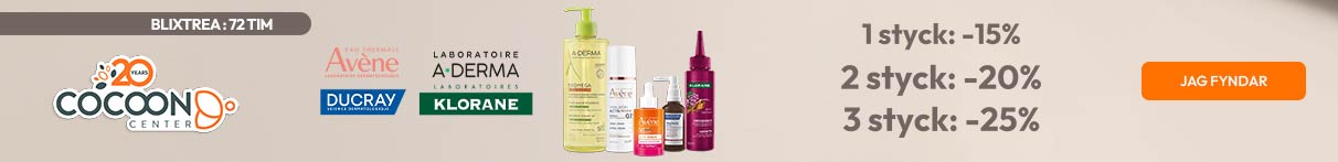 Avène, Aderma, Ducray, Klorane