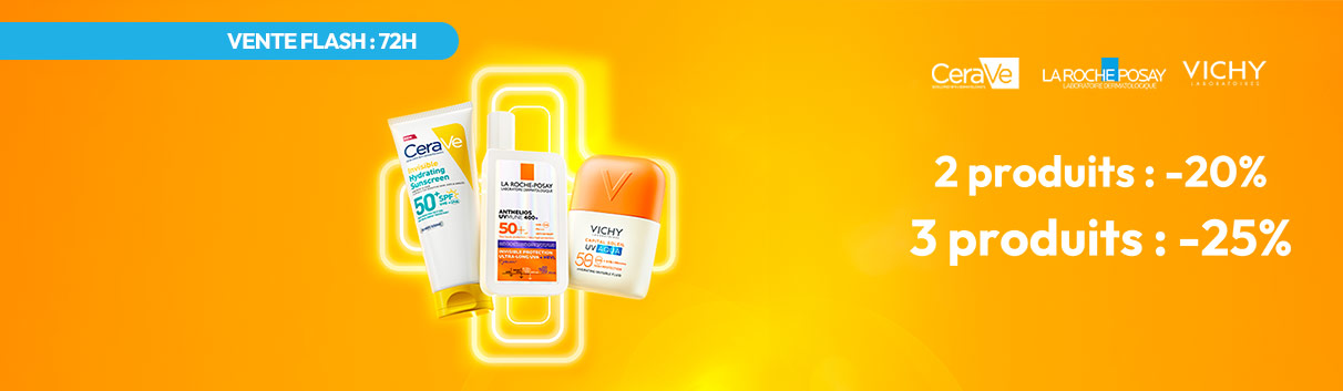La Roche-Posay, Vichy, CeraVe